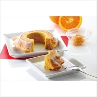 「ラ・ベットラ・ダ・オチアイ」バウムクーヘン オレンジピール入り 〔直径13cm〕