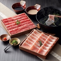 相模牛&相模豚 しゃぶしゃぶ食べ比べセット 〔相模豚ロース肉420g、相模牛肩ロース肉420g〕 豚肉 牛肉
