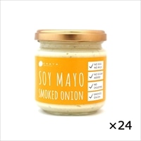 ケース ソイマヨ スモークオニオン 24個 〔170g×24〕 東京都 無添加 マヨネーズタイプ 調味料 チャヤ マクロビオティックス