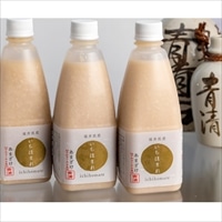 いちほまれの甘酒 3本セット 〔甘酒500ml×3〕 福井県 あまざけ 青清