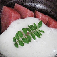 自然薯とろろ味わいセット 〔自然薯とろろ醤油味60g×4、はかた白とろろ60g×4〕 福岡県 冷凍総菜 自然薯王国