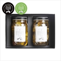 牡蠣オリーブオイル漬け 2種セット 〔オリーブオイル・バジルオイル各200g〕 牡蠣 惣菜 広島 マルイチ商店