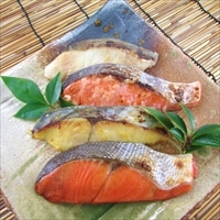 豊漁 セット 〔銀鮭こうじ漬・鰆西京漬・銀ひらす西京漬・真鱈粕漬×各2〕 魚介類 漬魚