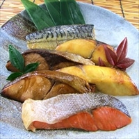 レンジで簡単焼魚 〔さわら西京焼・銀ひらす西京焼・銀ひらす照焼・銀鮭照焼・紅鮭塩焼・さば塩焼〕 惣菜
