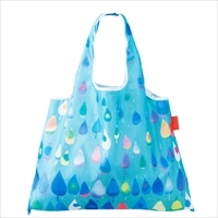ショッピングバッグ Raindrop 〔W53×H40cm、持ち手20cm〕 バッグ エコバッグ