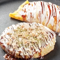 千房 お好み焼・オムそばセット D2 〔豚玉・いか豚ミックス×各2、オムそば×2、たこ焼〕 お好み焼 惣菜