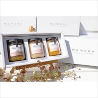 岡山の絶品手作りフルーツジャム Momoduギフトセット 〔白桃・白桃×アールグレイ・白桃×黄桃各140g〕 ジャム 岡山 Momodu