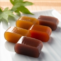 羊羹 箱セットA〔柚子羊羹×2本、しそ羊羹・小豆水羊羹・小豆羊羹・えごま羊羹×各1本〕島根県 ようかん 富士屋本舗