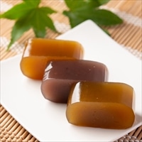 羊羹 箱セットB〔柚子羊羹・しそ羊羹・小豆水羊羹×各1本、ミニ羊羹(柚子・しそ×各2、小豆・焼き芋・えごま×各1)〕島根県 ようかん 富士屋本舗