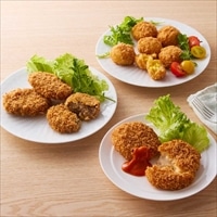 神戸コロッケ 神戸コロッケの自信作 3種 詰め合わせ〔プチクリーム・蟹クリーム・ビーフ〕コロッケ 冷凍