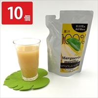 果汁100％ 秋田県産西洋梨 マルゲリット・マリーラジュース〔150g×10〕梨ジュース 【沖縄・離島 配送不可】