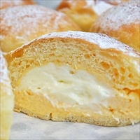 とろける2層のクリームパン 〔120g×6〕冷凍 パン 秋川あらもーど 東京 ア・ラ・モード