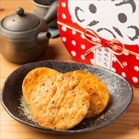 草加せんべい だるまギフトBOX 〔かたやき・ごま・のり・えび・辛し×各4枚〕 せんべい 和菓子 埼玉 小宮せんべい本舗
