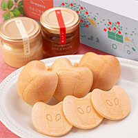 APPLE MONAKA BOX 2個セット 〔(最中種×5組、りんご餡・チーズ餡各70g)×2〕 最中 和菓子 福島 大野農園 アップルモナカボックス