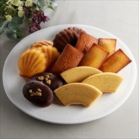 グルテンフリー スイーツ 〔バウムクーヘン・マドレーヌ・フィナンシェ 各3 ブラウニー・チョコマドレーヌ 他 各2〕 焼菓子