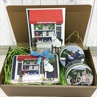 クッキー缶セット 赤テント 3個入 〔角缶(クッキー3種)×1・丸缶(クッキー2種)×2、ポストカード〕 クッキー 兵庫 Andayクッキー