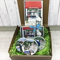 クッキー缶セット 赤テント 4個入 〔角缶(クッキー3種)×1・丸缶(クッキー2種)×3、ポストカード〕 クッキー 兵庫 Andayクッキー