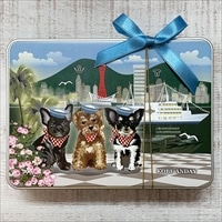 アンディ 神戸 クッキー缶 L 3匹犬  ギフト〔ミニ犬クッキーほか全4種、ポストカード〕クッキー 詰め合わせ