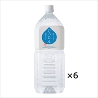 四国カルスト天然水 ぞっこん 2L 1ケース 〔2L×6〕 水 ミネラルウォーター 愛媛 ぞっこん四国
