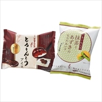 浅草むぎとろ とろりんとうアイス 抹茶とあずきのもなかアイス 詰め合わせ 〔とろりんとうアイス、もなかアイス 各90ml×5〕 スイーツ