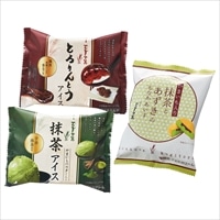 浅草むぎとろ とろりんとうアイス 抹茶アイス 抹茶とあずきのもなか 詰め合わせ 〔とろりんとう×3、抹茶×3、もなかアイス×4〕スイーツ