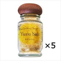 ゆずそると アルバガーソルトとゆず マニアセット 5本入り 〔38g×5〕 塩 調味料 徳島 阪東食品