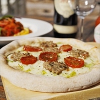 沖縄 琉球ピザ エンゾ アグー豚のサルシッチャピザ 〔1枚330g×3〕 ピザ 惣菜 pizzeria da ENZO