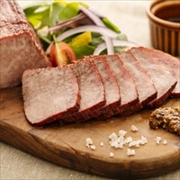 鹿児島県産黒毛和牛 小田牛 ローストビーフ 〔ローストビーフ150g×2・ソース15g・塩5g〕 牛肉 惣菜 冷凍 鹿児島 鹿児島県産黒毛和牛小田牛