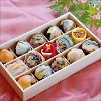 うるわし手鞠わさび葉寿し 15個 〔手鞠寿し10種計15個〕 寿司 惣菜 奈良 わさび葉寿し うめもり 【北海道・沖縄・離島 配送不可】