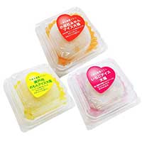 アイス大福 3種 6個入 〔いちご・瀬戸内れもん・小原紅みかん各70g×各2〕 大福 アイス 和菓子 香川 さぬき農園ぐらし【北海道・沖縄県・離島 配送不可】