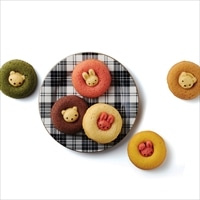 アニマルドーナツ 10個 〔うさぎイチゴ・うさぎプレーン・くまチョコ・くまキャラメル ほか全6種×計10〕 ドーナツ 洋菓子