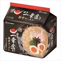 一幸舎監修 豚骨ラーメン 袋麺 5食入6袋2箱 〔(めん73g、粉末スープ14g、調味油4g)×5×6×2〕 ラーメン