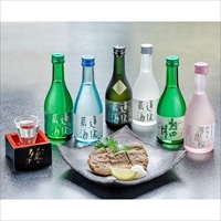 道後地酒 宇和島じゃこ天 セット 〔純米吟醸酒 ほか酒全6種各300ml、手造りじゃこ天5枚〕 日本酒 おつまみ 水口酒造