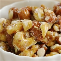 黒糖キャラメルナッツ 4袋 〔200g×4〕 キャラメルナッツ 和菓子 鹿児島 永久屋