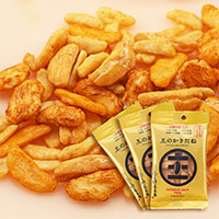 王のかきたね 〔(34g×12)×3〕 おかき おつまみ 王様堂本店