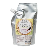 ヤサカ アレルノン食品 お米のヨーグルト アレルノンライト〔500g×3〕ヨーグルト 無糖