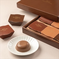 リッチチョコレートプリン なめらか生食感 〔ミルク・スイート・ビター 各69g×2〕 プリン 洋菓子