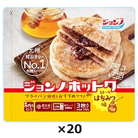 ジョンノホットク ハチミツ味 3枚入20袋 〔(110g×3)×20〕 ホットク スイーツ