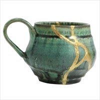 金継ぎセット 平磨き法 〔金継ぎ用生漆・練習用代用金粉など 道具一式〕 DIY 金継ぎ キット