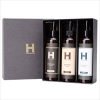 ヘアケア ギフトセット 全身用ウォータークリーム入り 〔シャンプー・コンディショナー・クリーム各250ml〕 ひさだアートインダストリー