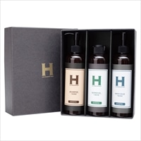 シャンプー ボディケア ギフトセット 〔シャンプー・シャワージェル・ウォータークリーム各250ml〕 ひさだアートインダストリー