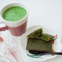 米粉の抹茶フィナンシェ・宇治抹茶カプチーノ 詰め合わせBOX 〔フィナンシェ×5、カプチーノ15g×5〕 東京 抹茶専門ブランド 千休