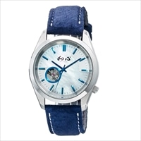 和心 東京豚革 機械式 日本製腕時計 シェル 〔全長(腕回り)約26cm・ベルト幅2.2cm〕 腕時計