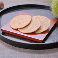 栗せんべい びっしゃげ 箱入 〔5枚入×8〕 せんべい 和菓子 美郷栗 宮崎