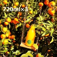 SUNSET 夕やけみかん ストレートジュース 720ml3本 〔720ml×3〕 愛媛県産みかん 無添加 温州みかん 果汁飲料