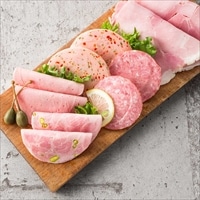 日進ハム スライスハムソー堪能セット ソーセージ 詰め合わせ〔パプリカリヨナー ほか全5種〕ウインナー