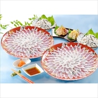 とらふく刺身・とらふく塩辛 セット 約8人前 〔とらふぐ刺身、とらふぐ皮、とらふぐ塩辛2種、薬味〕 フグ 関とら本店 藤フーズ