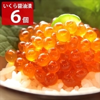 北海道産 いくら醤油漬け 〔40g×6〕いくら 醤油漬け