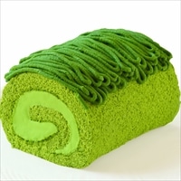 宇治抹茶モンブランロールケーキ 〔約11cm×2〕 ロールケーキ 洋菓子 東山茶寮