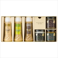 梨とらっきょうで作ったディップソース・梨ドレ 詰合せセット 〔ドレッシング3種、ディップ3種〕 らっきょう ドレッシング